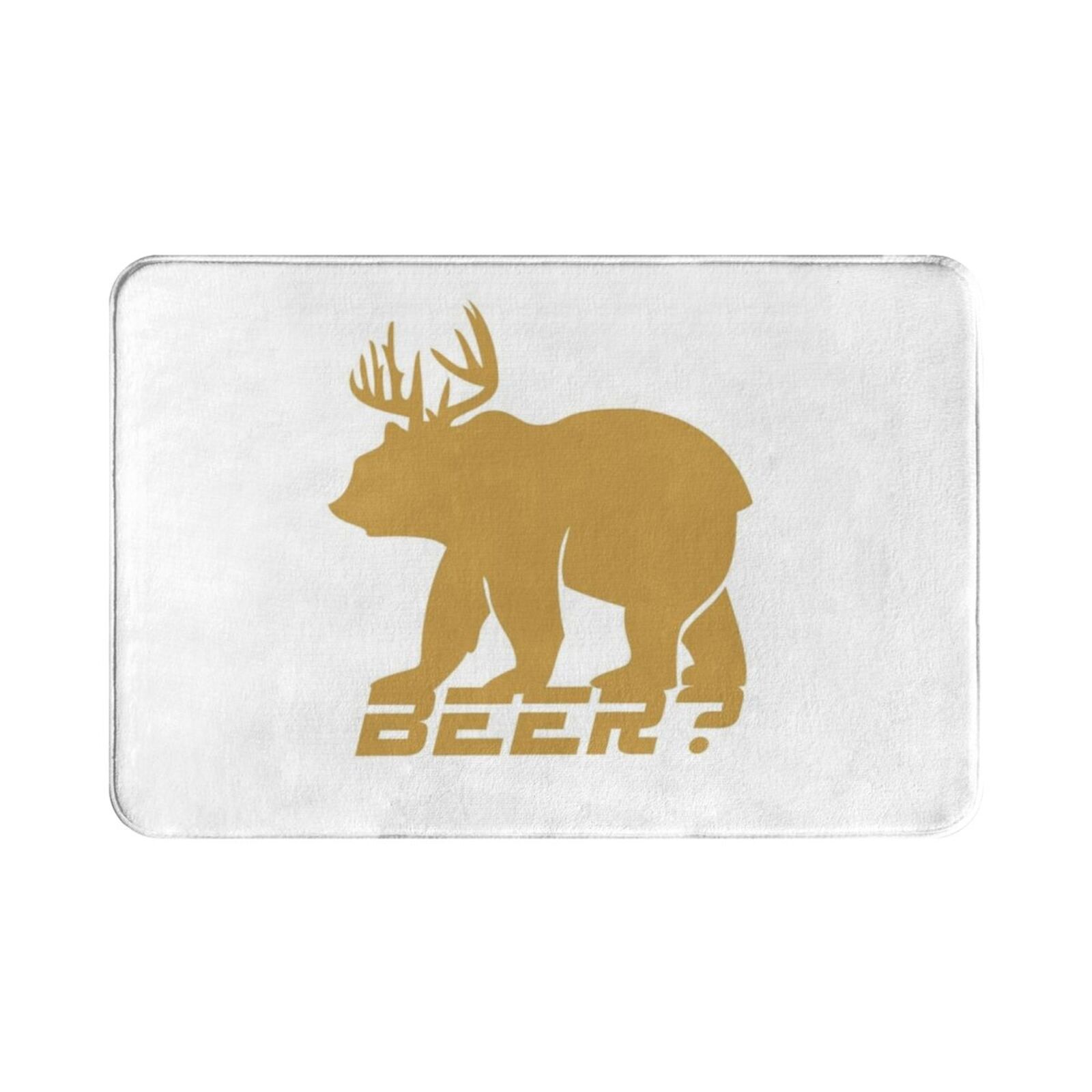 Bear Beer Carpet Mat Rug Cushi - Hunting Outdoor Mat reseña y precio