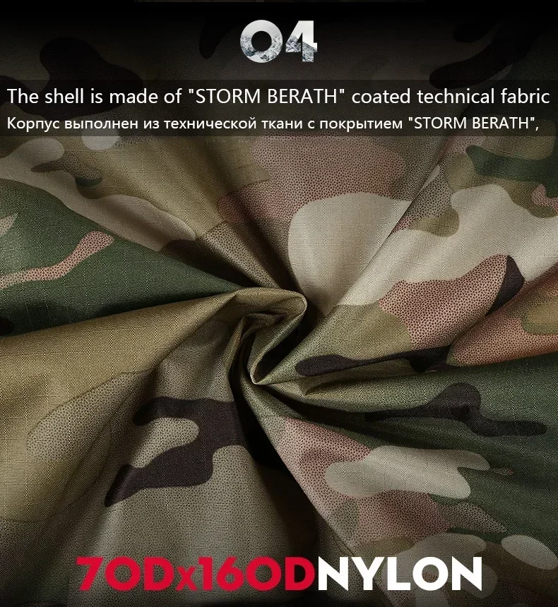 Multicam Camo Tactical Softshe - Outdoor Hunting Coat reseña y precio