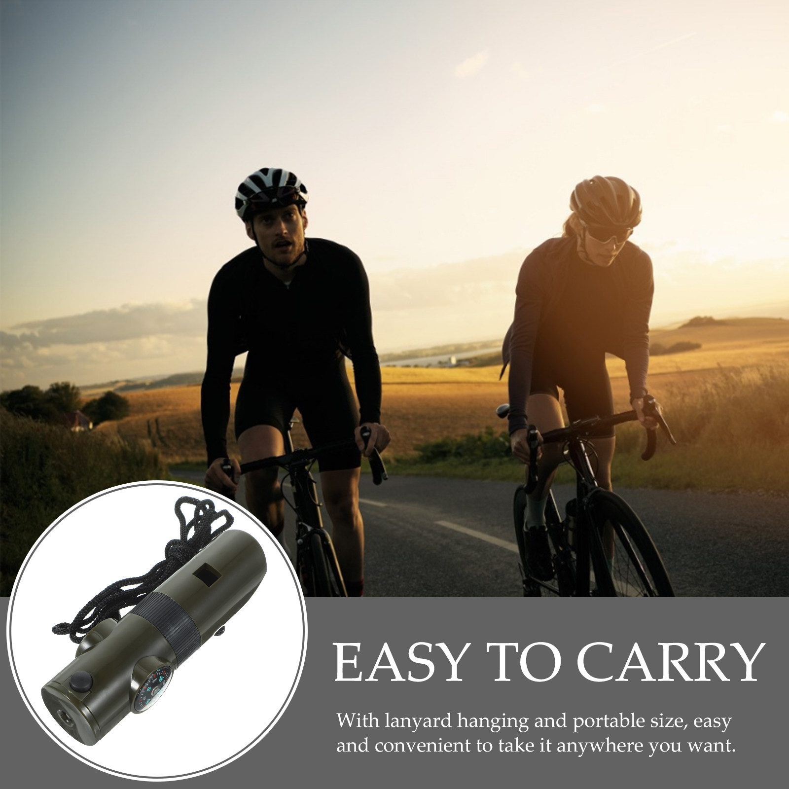 2Pcs Multi-Functional Survival - Hunting Outdoor Thermometer reseña y precio