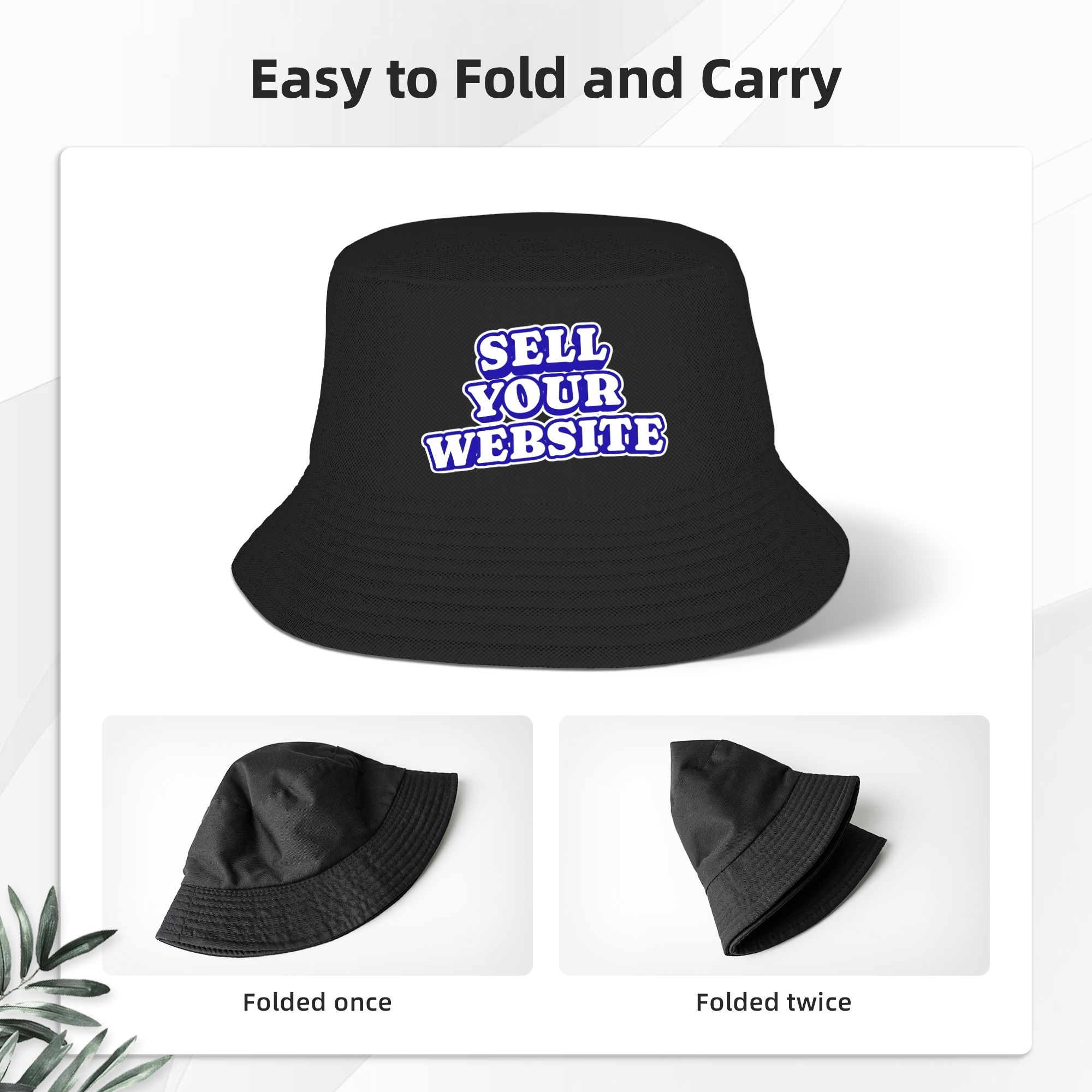 Website Sell  Bucket Hat  Hip  - Outdoor Hunting Websites reseña y precio